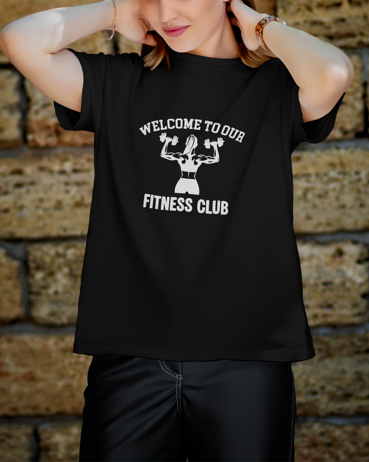 Unisex Motivation Tee | Welcome To Our Fitness Club
