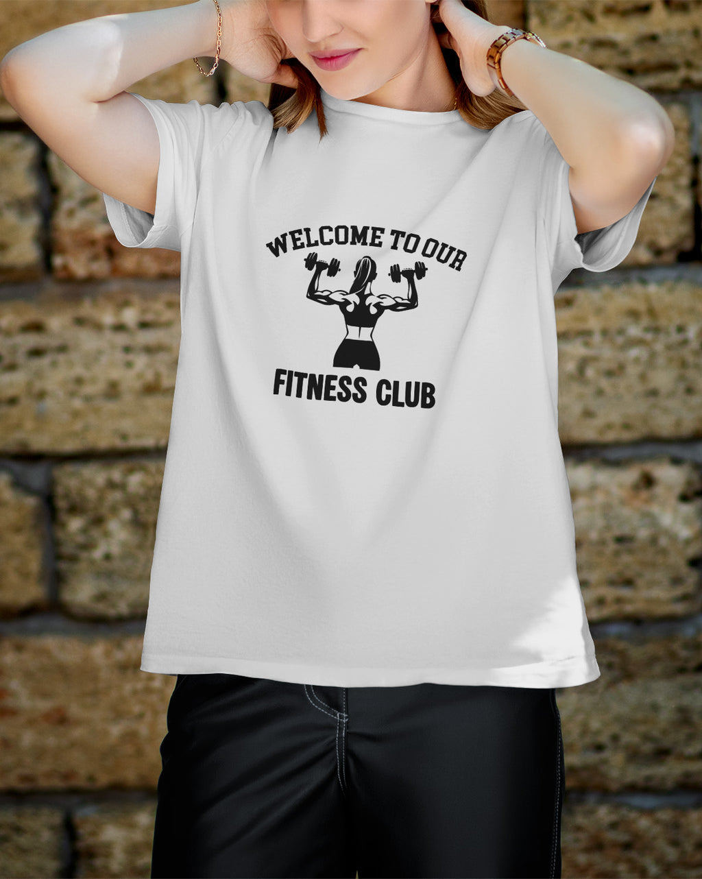 Unisex Motivation Tee | Welcome To Our Fitness Club