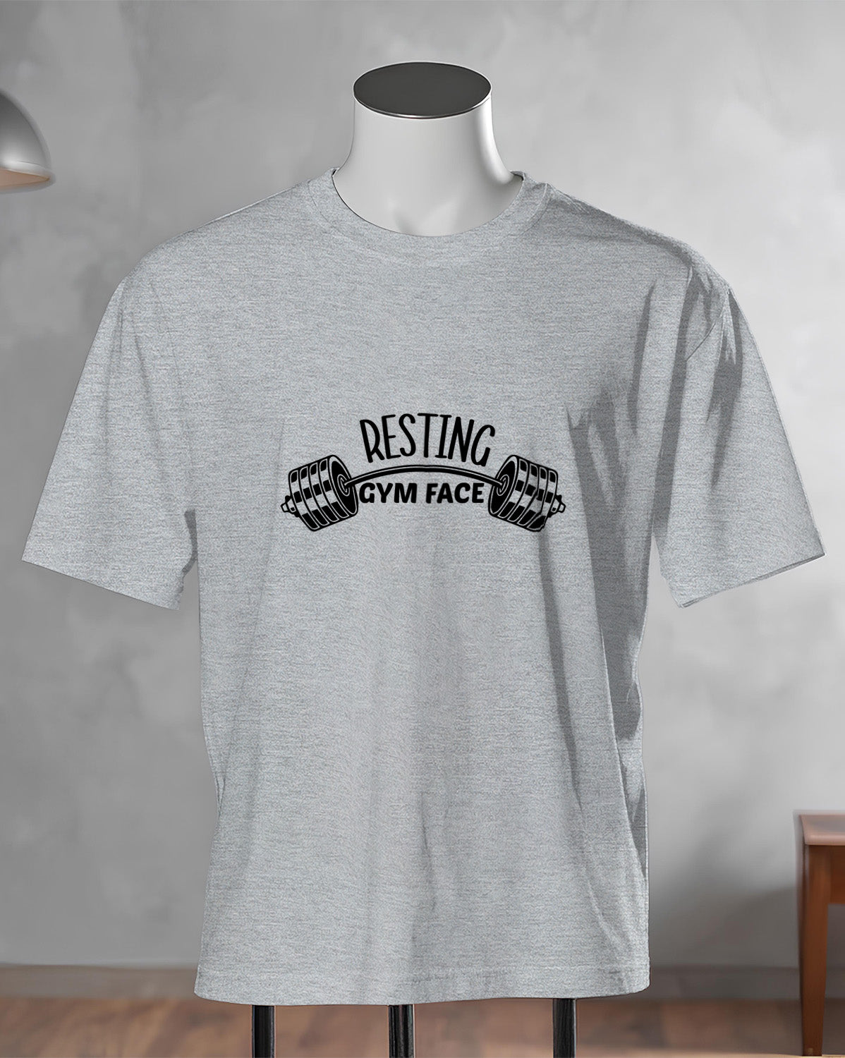 Unisex Motivation Tee | Resting Gym Face