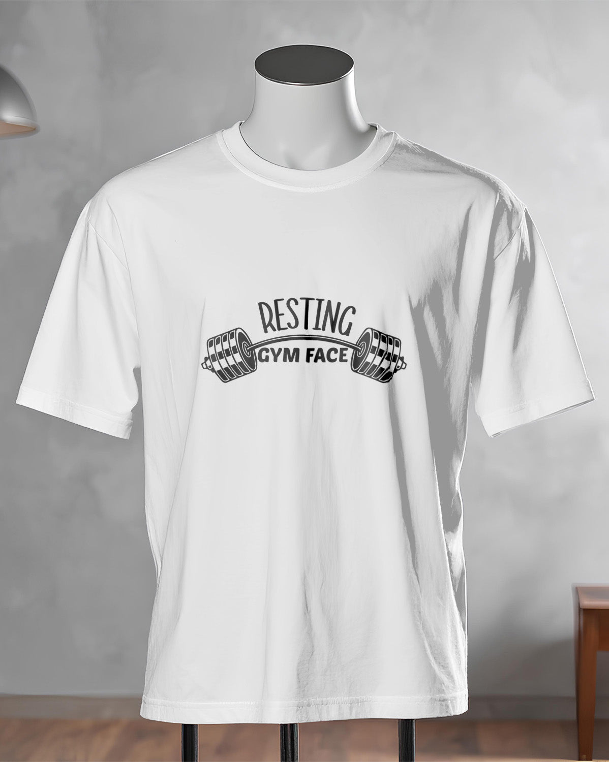 Unisex Motivation Tee | Resting Gym Face