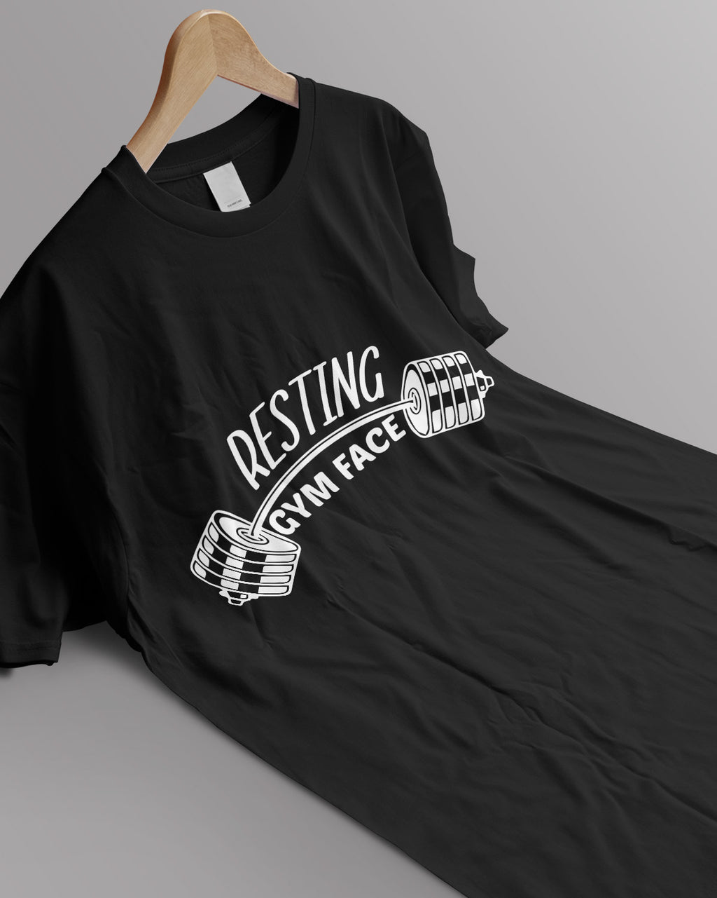 Unisex Motivation Tee | Resting Gym Face