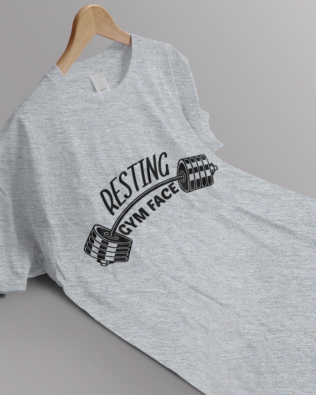 Unisex Motivation Tee | Resting Gym Face