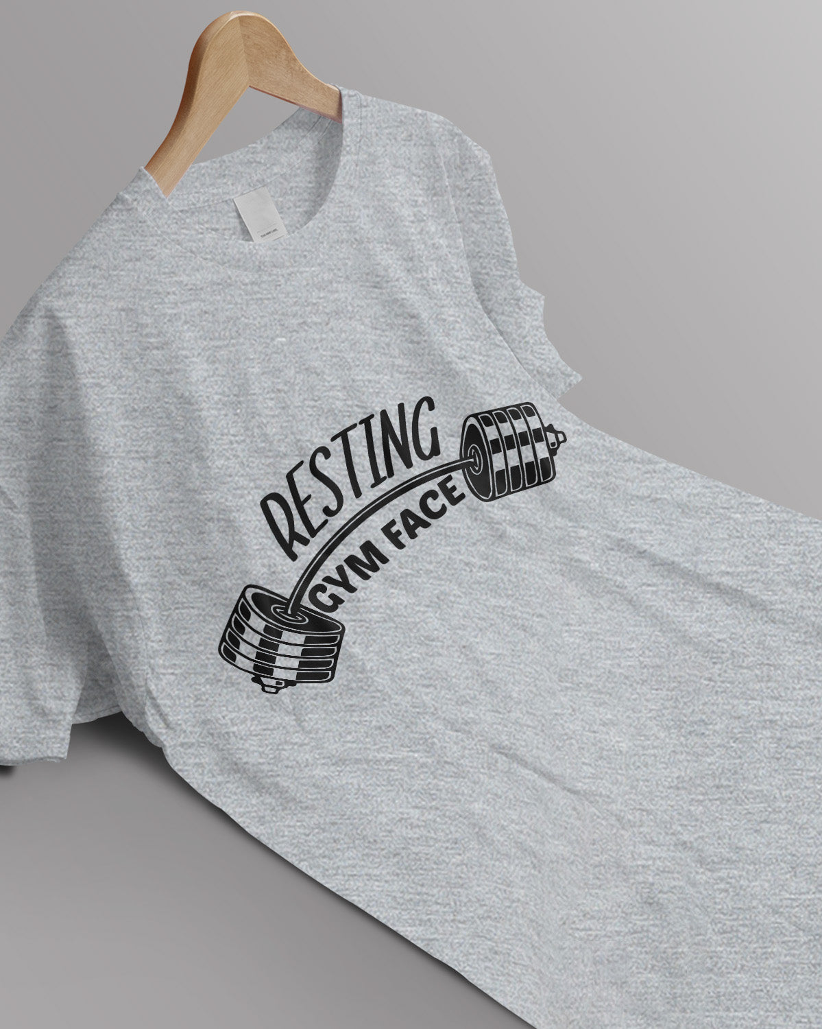 Unisex Motivation Tee | Resting Gym Face
