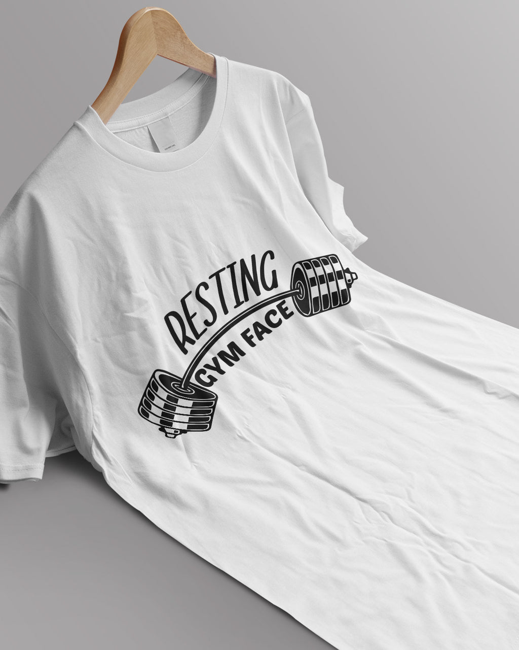 Unisex Motivation Tee | Resting Gym Face