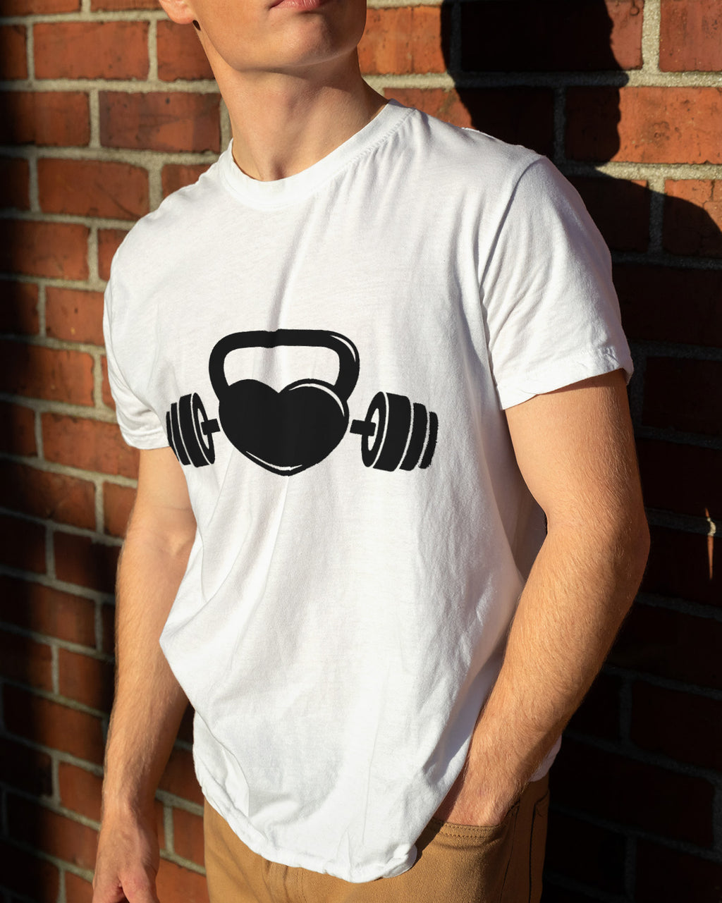 Unisex Motivation Tee | Love Dumbbell