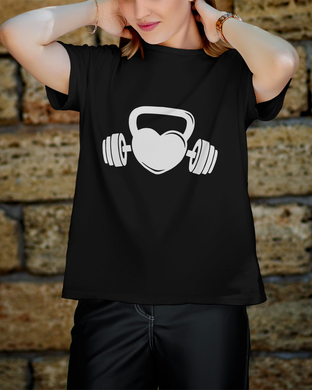 Unisex Motivation Tee | Love Dumbbell