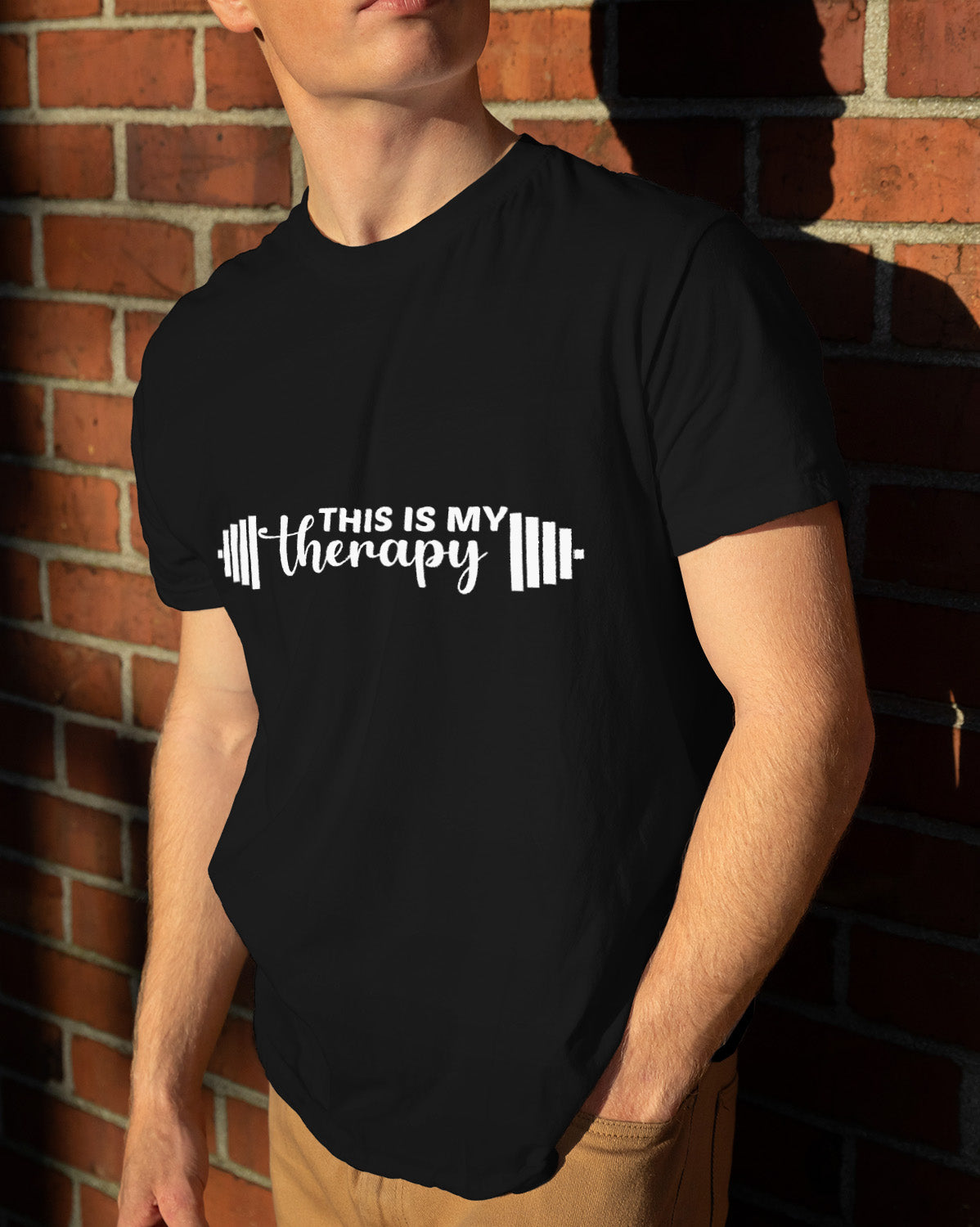 Unisex Motivation Tee | This Is My Therapy