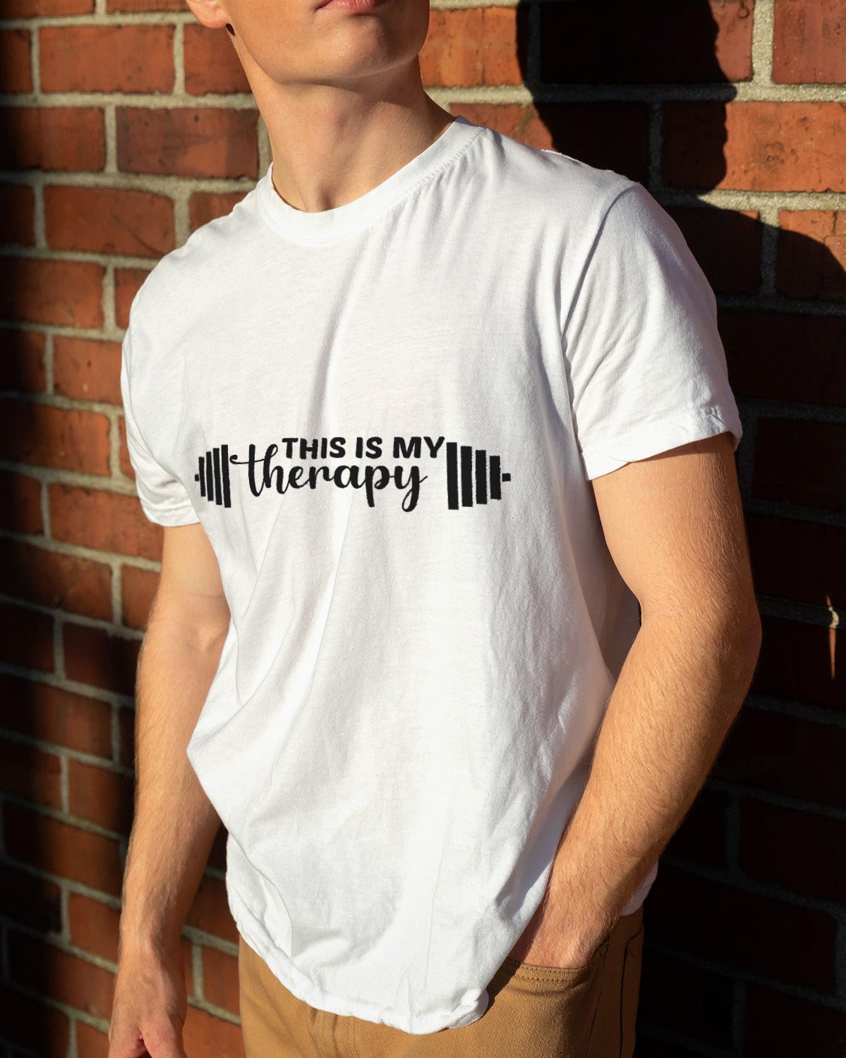 Unisex Motivation Tee | This Is My Therapy