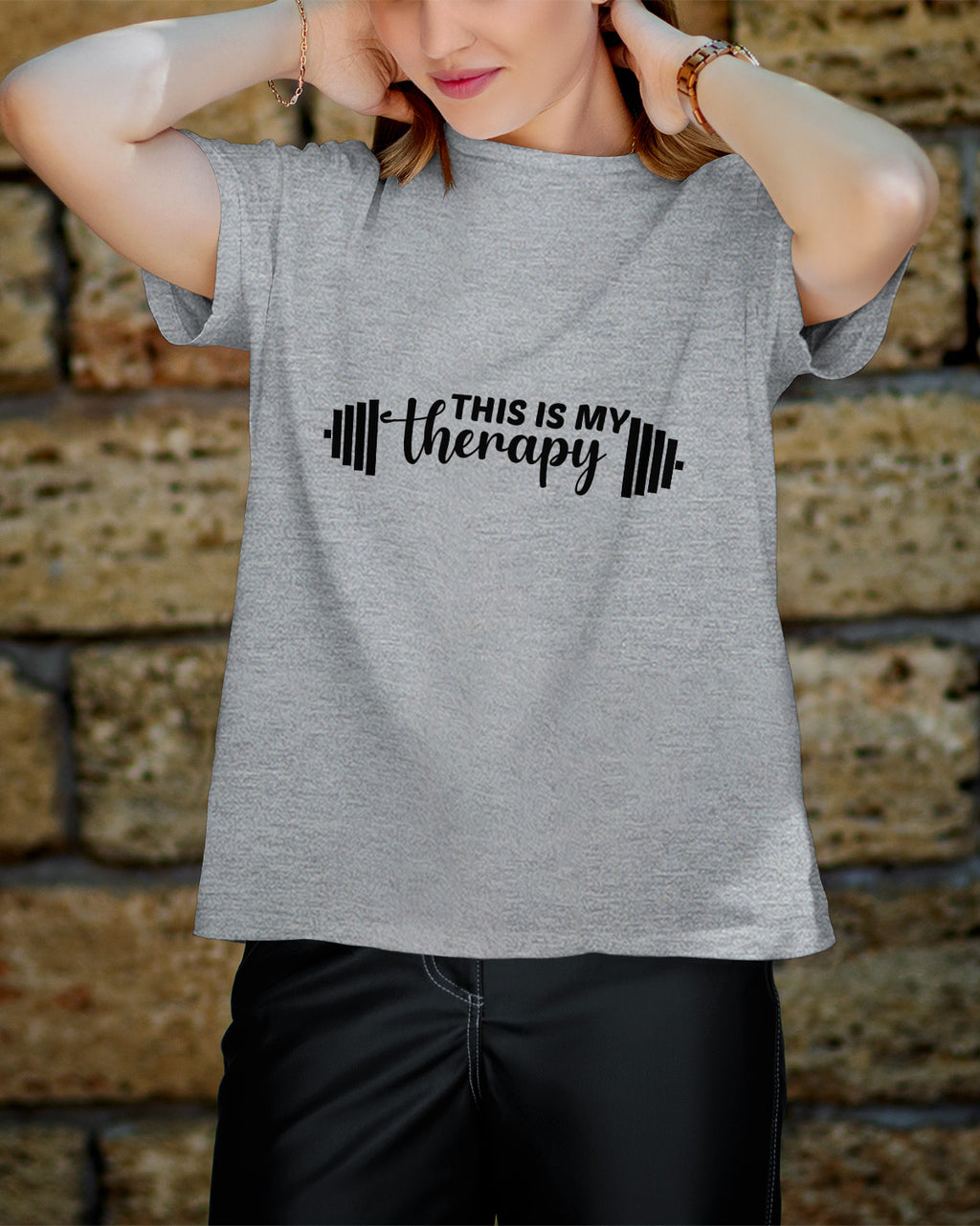 Unisex Motivation Tee | This Is My Therapy