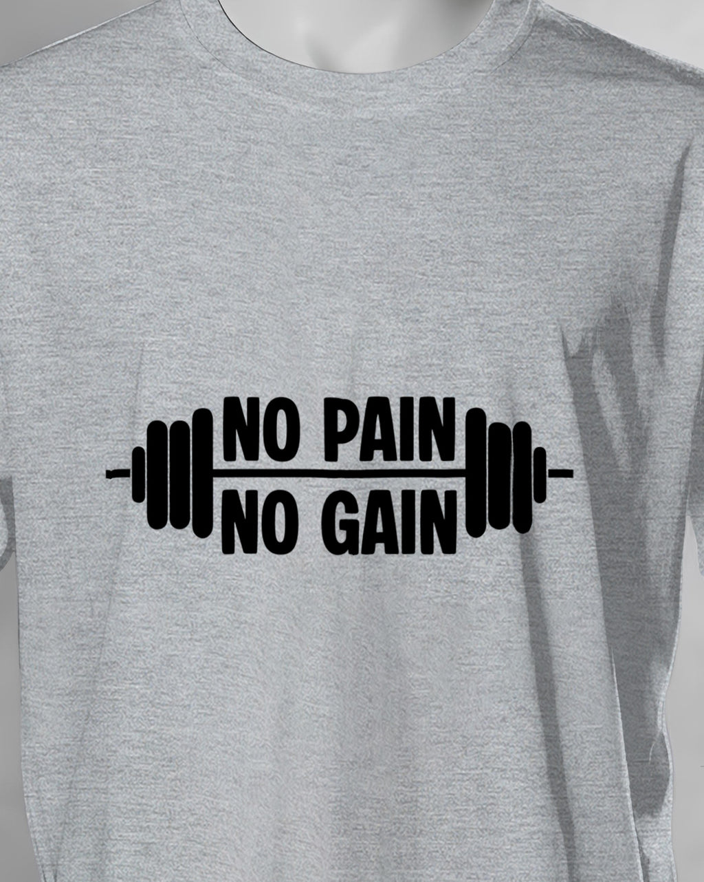 Unisex Motivation Tee | No Pain- No Gain
