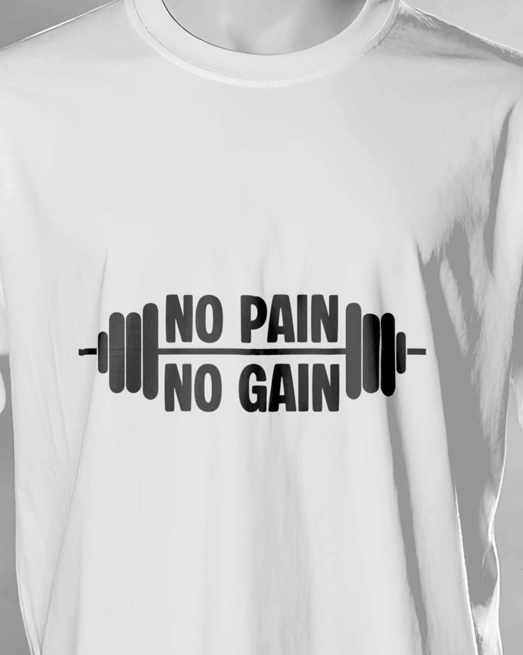 Unisex Motivation Tee | No Pain- No Gain