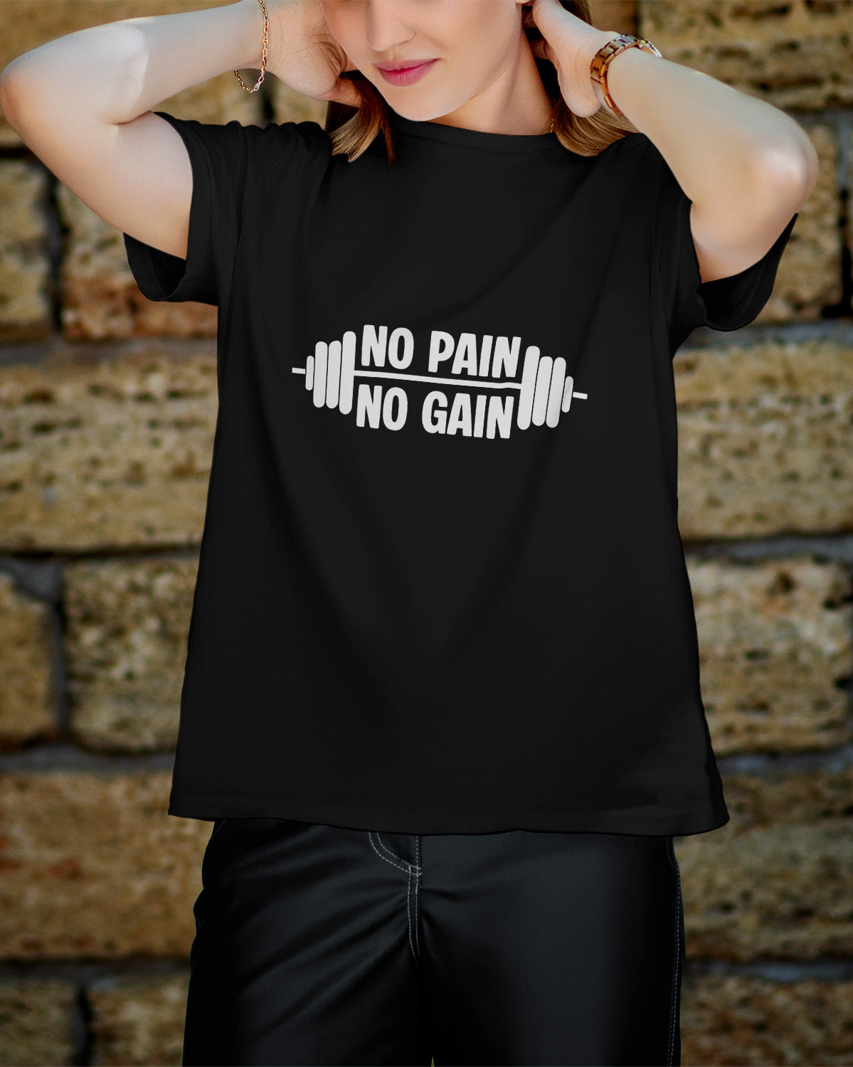 Unisex Motivation Tee | No Pain- No Gain