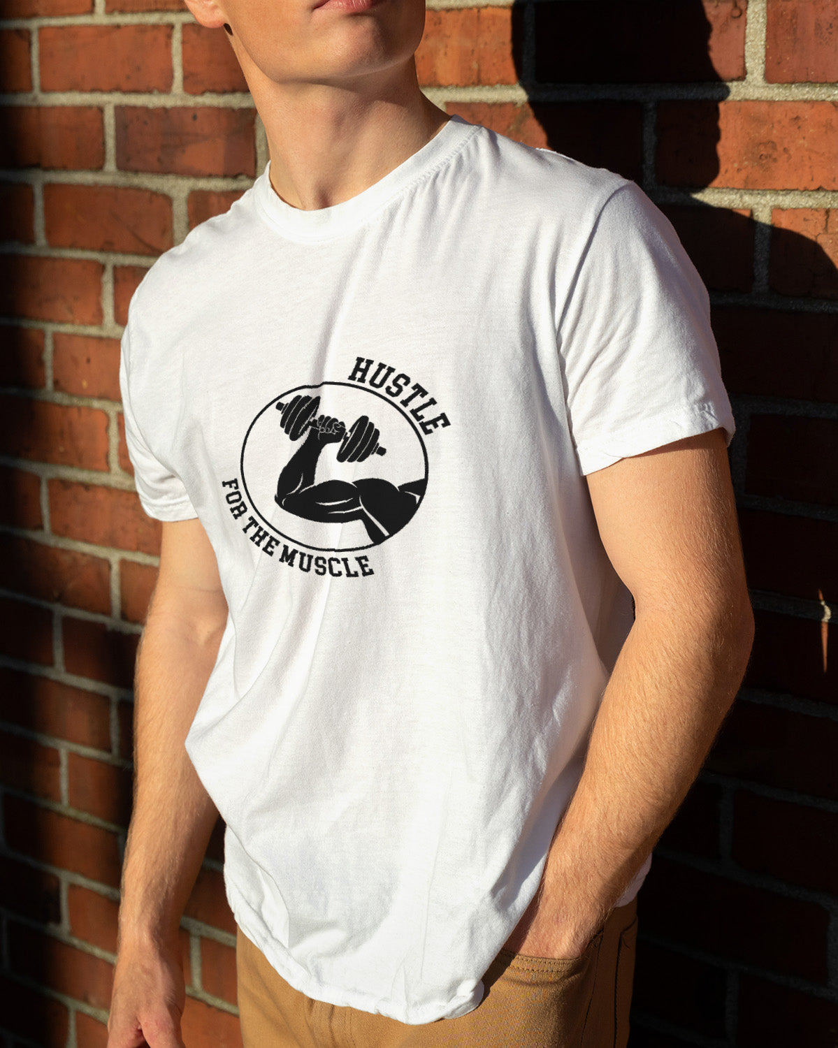 Unisex Motivation Tee | Hustle For The Muscle
