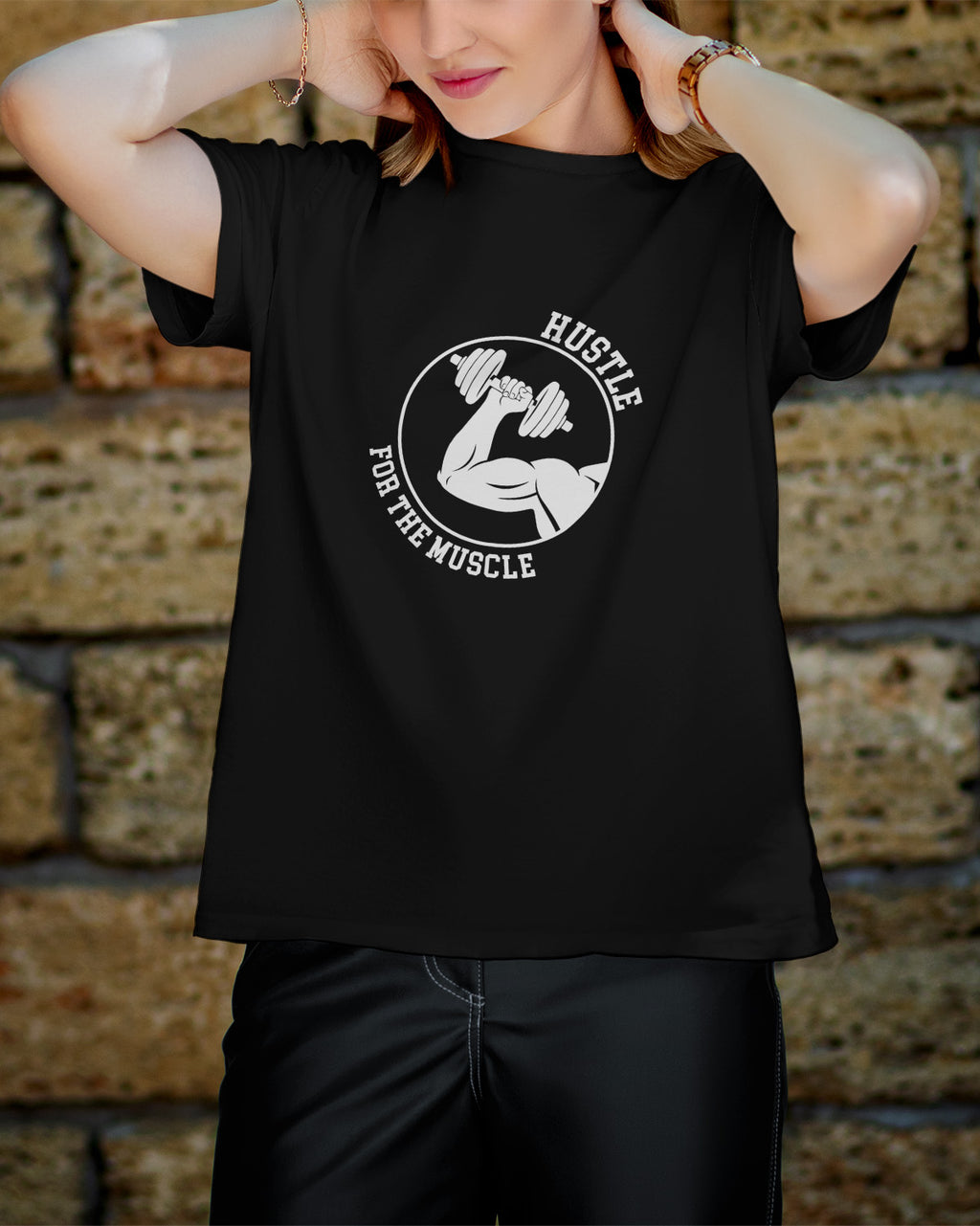 Unisex Motivation Tee | Hustle For The Muscle