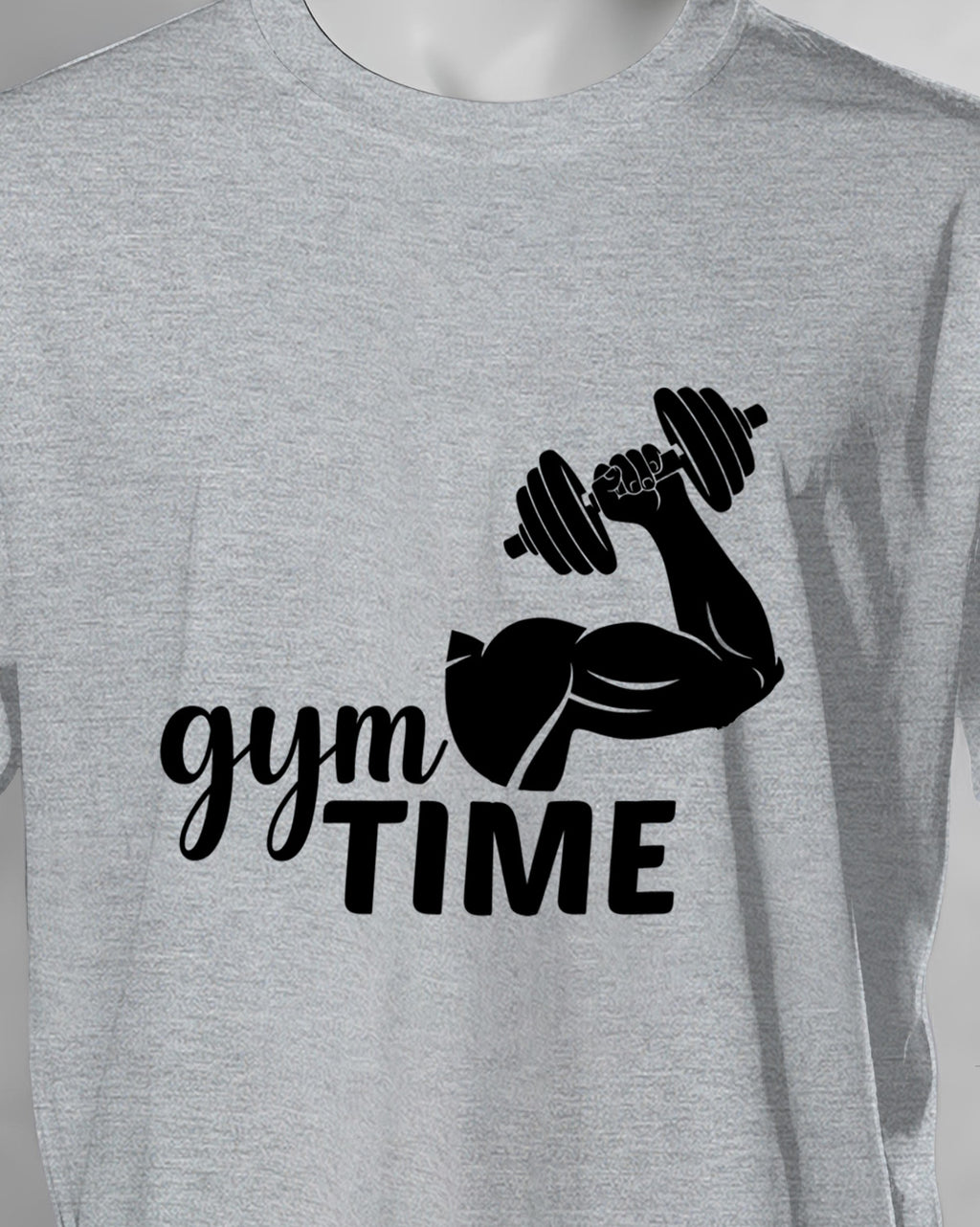 Unisex Motivation Tee | Gym Time