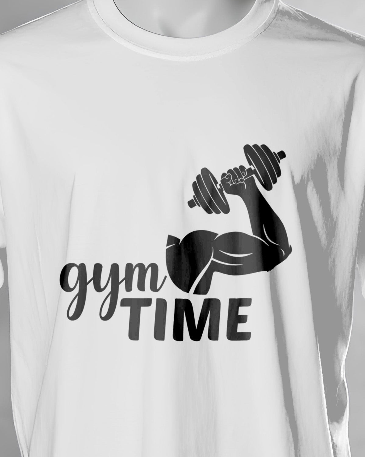 Unisex Motivation Tee | Gym Time
