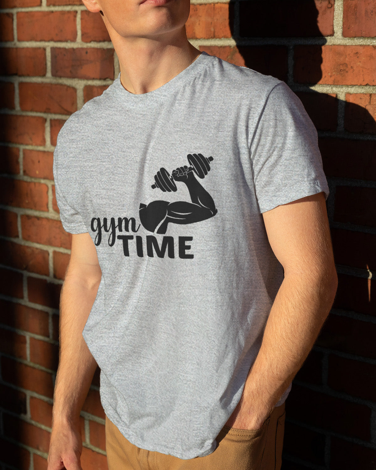 Unisex Motivation Tee | Gym Time