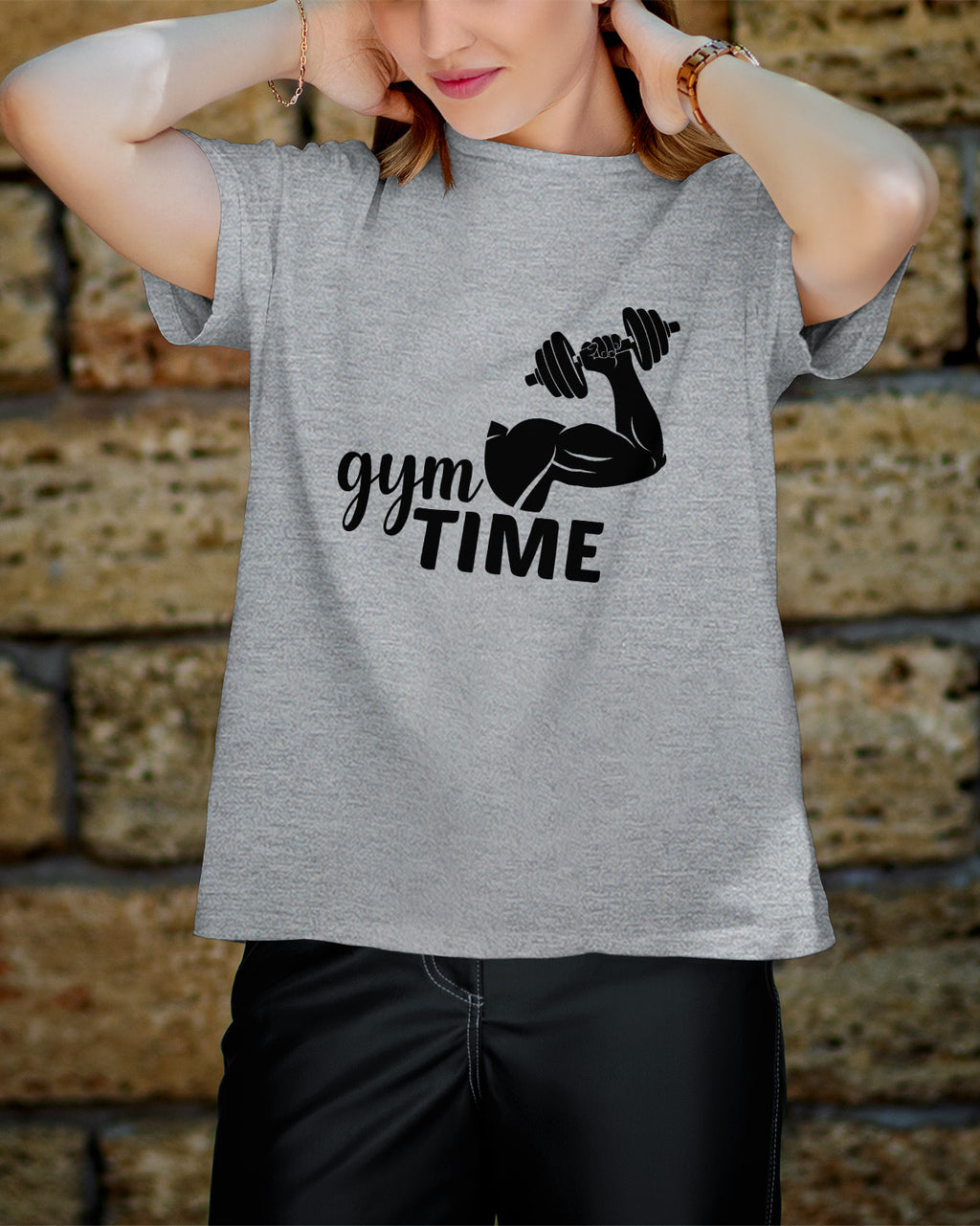 Unisex Motivation Tee | Gym Time