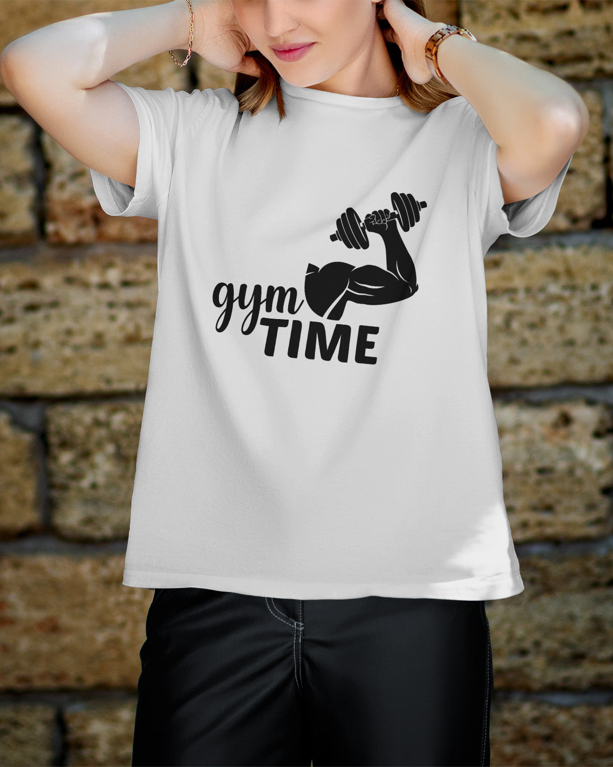 Unisex Motivation Tee | Gym Time