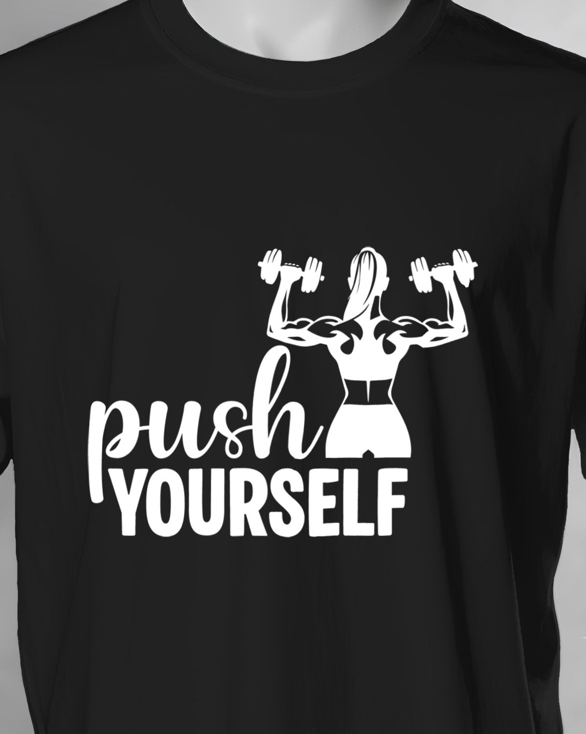 Unisex Motivation Tee | Push Yourself