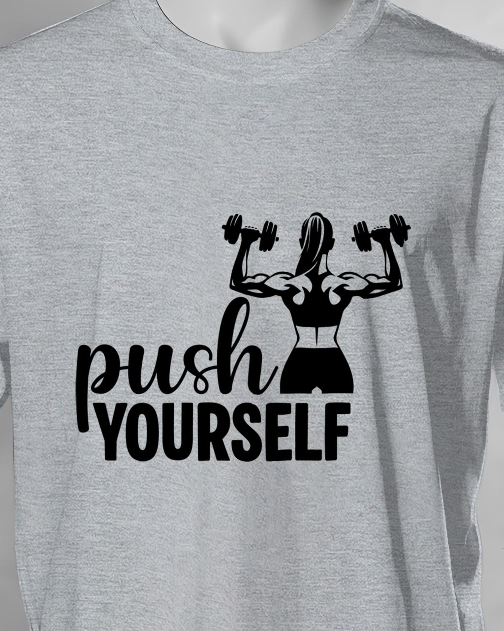 Unisex Motivation Tee | Push Yourself