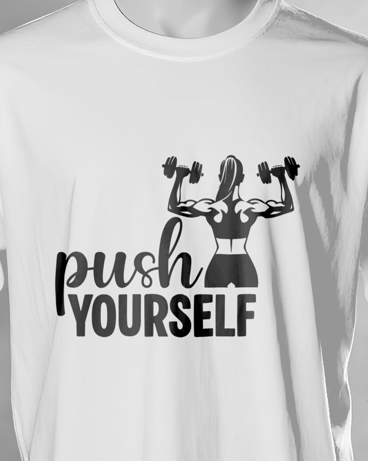 Unisex Motivation Tee | Push Yourself