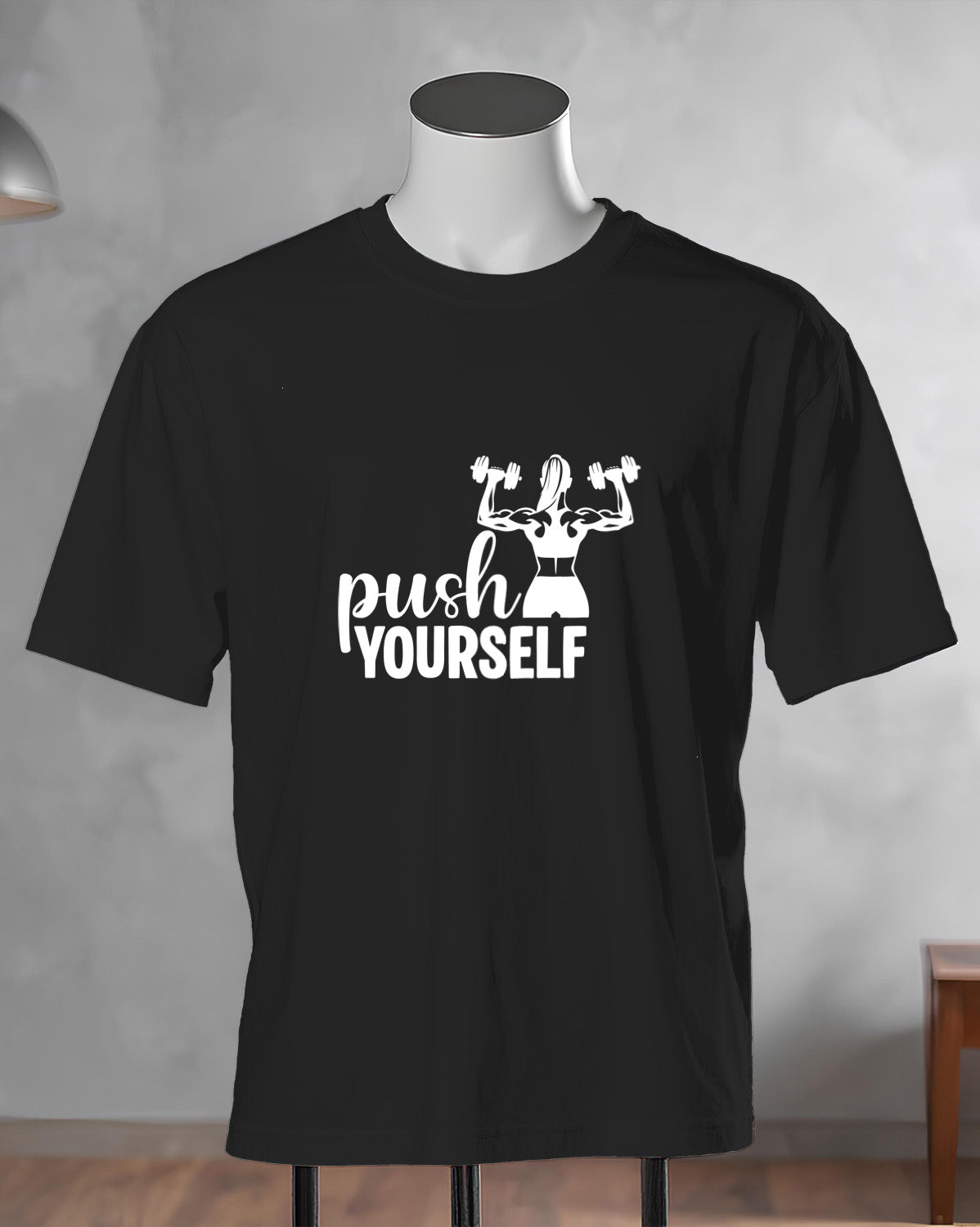 Unisex Motivation Tee | Push Yourself