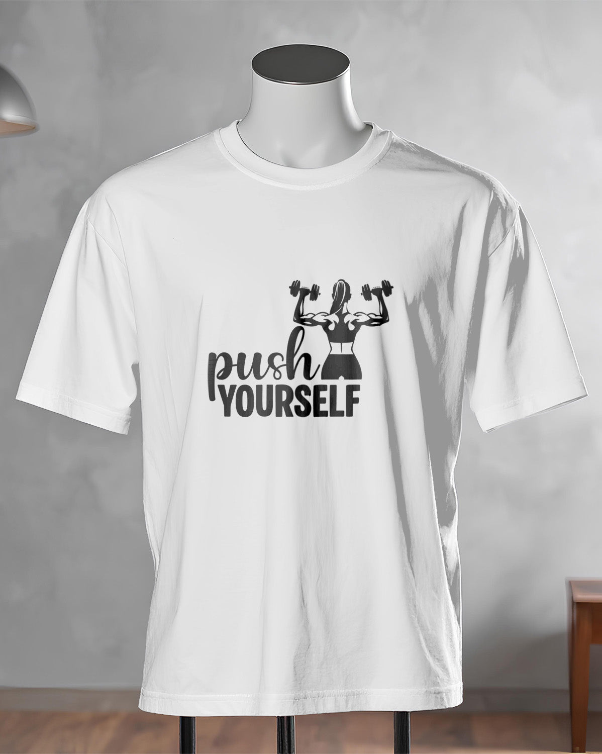 Unisex Motivation Tee | Push Yourself