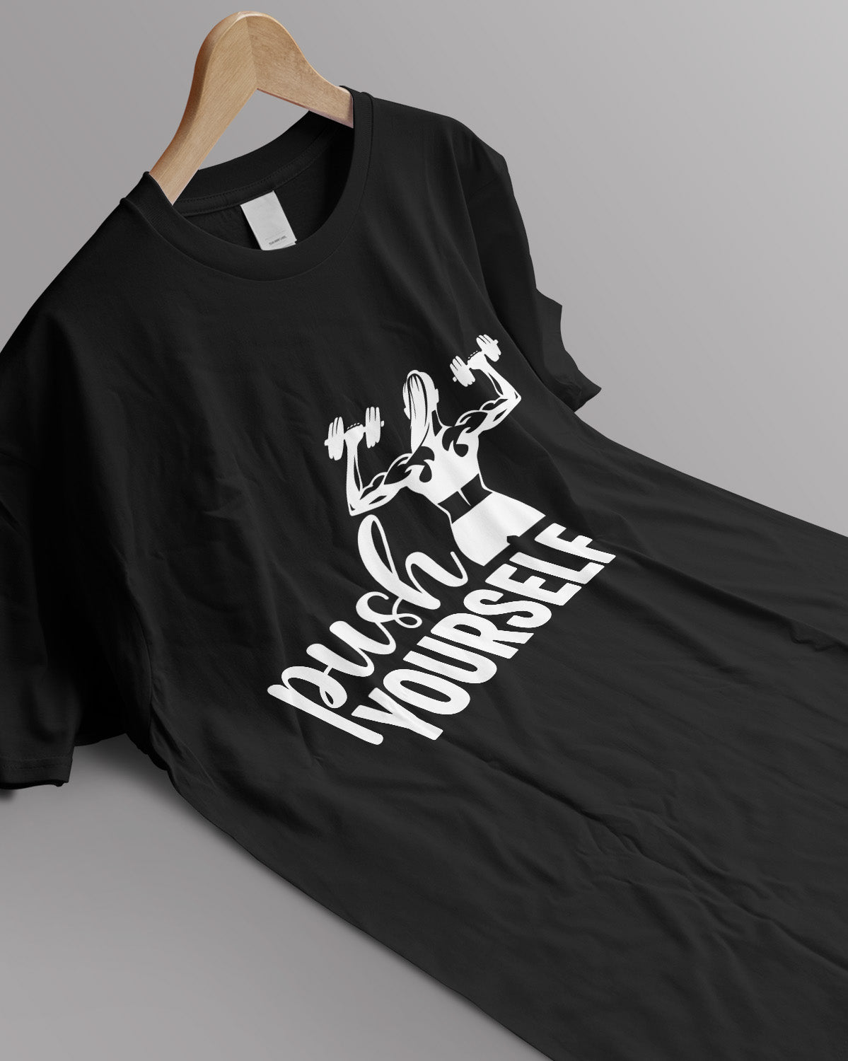 Unisex Motivation Tee | Push Yourself