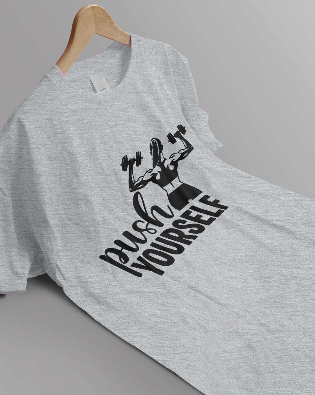 Unisex Motivation Tee | Push Yourself
