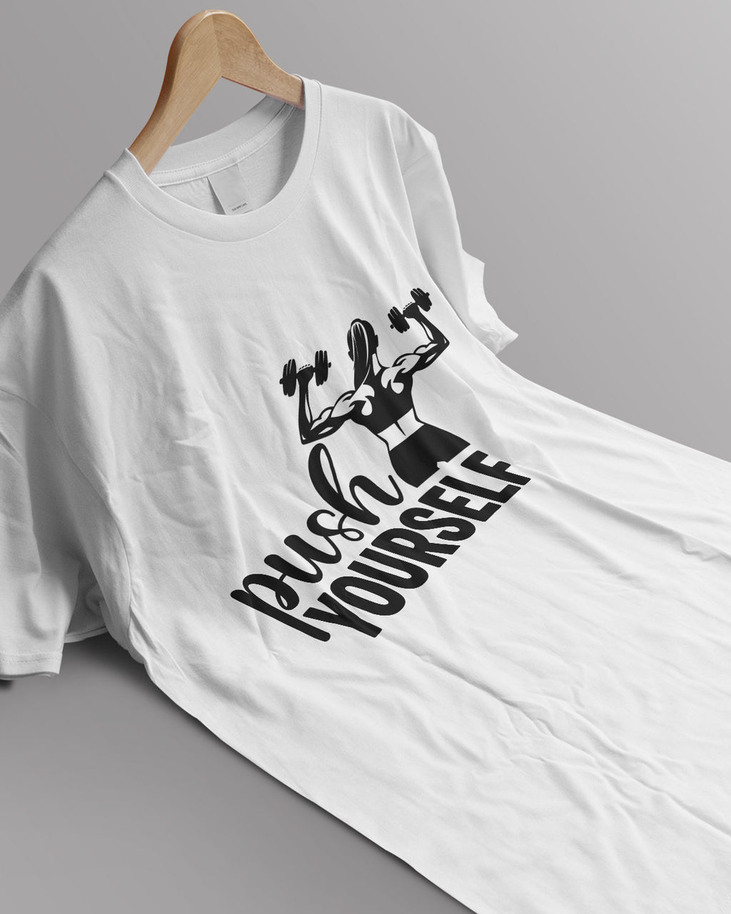 Unisex Motivation Tee | Push Yourself