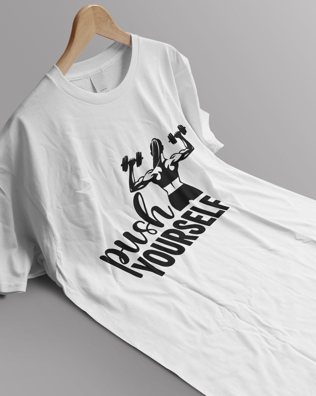 Unisex Motivation Tee | Push Yourself