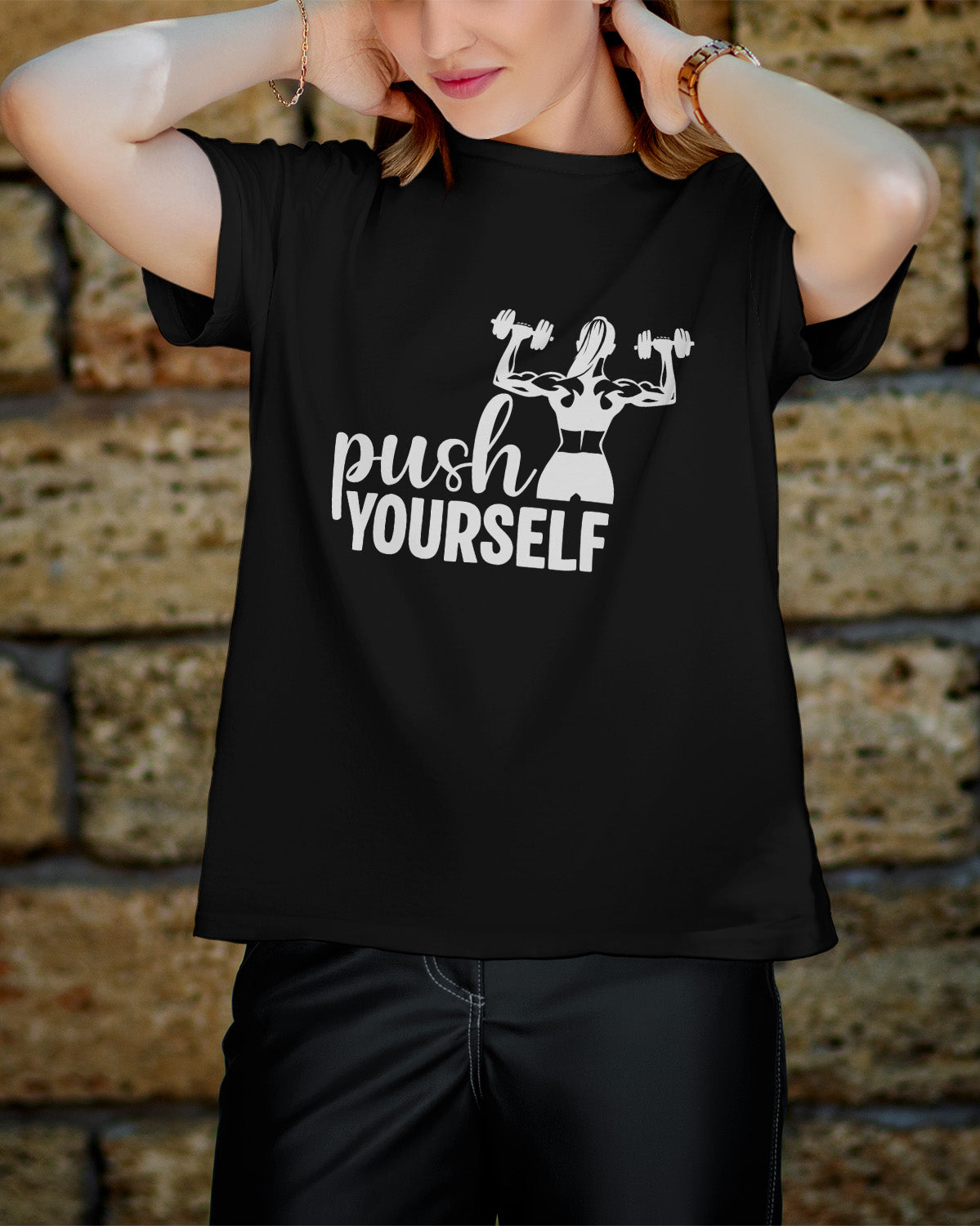 Unisex Motivation Tee | Push Yourself