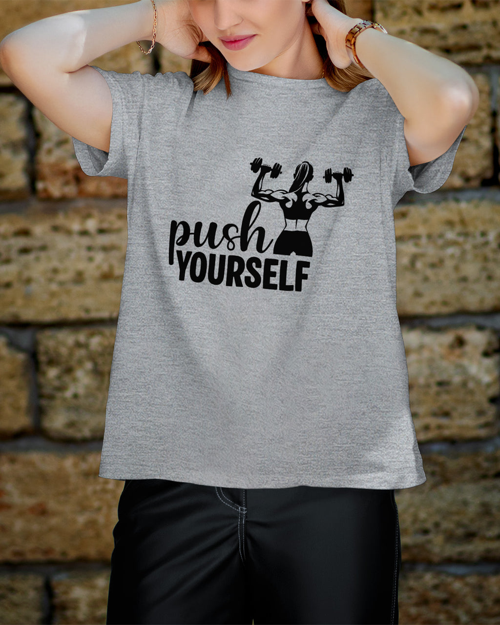 Unisex Motivation Tee | Push Yourself