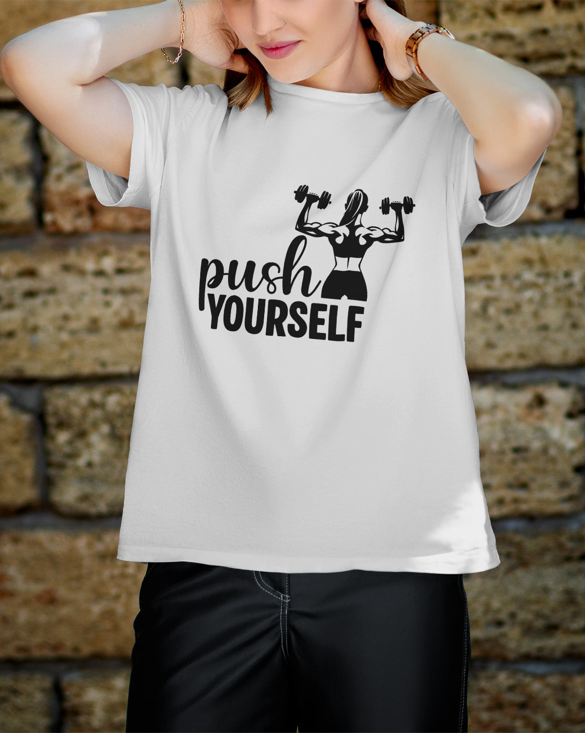 Unisex Motivation Tee | Push Yourself