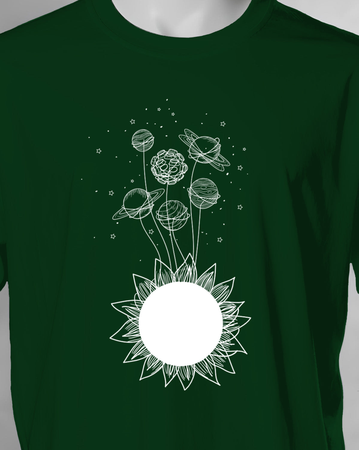 Unisex Astro Tee | Planet Flower