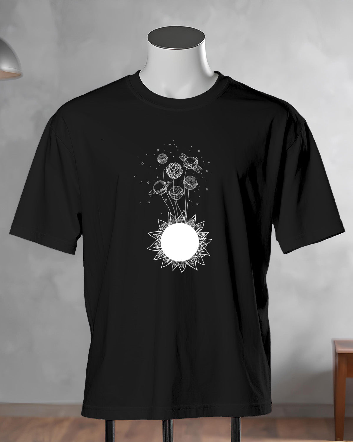 Unisex Astro Tee | Planet Flower