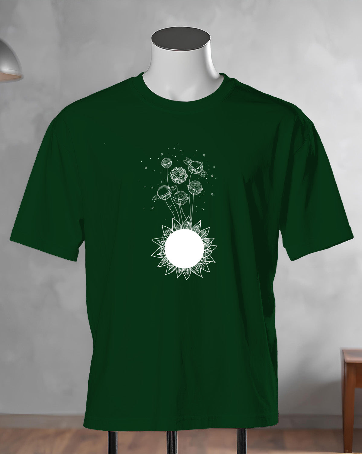 Unisex Astro Tee | Planet Flower