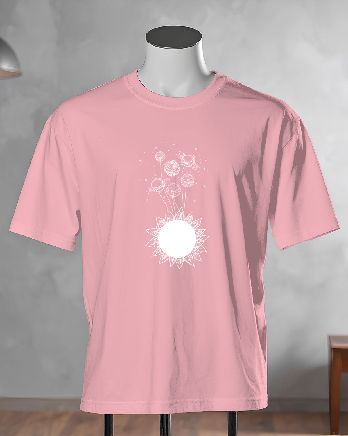 Unisex Astro Tee | Planet Flower