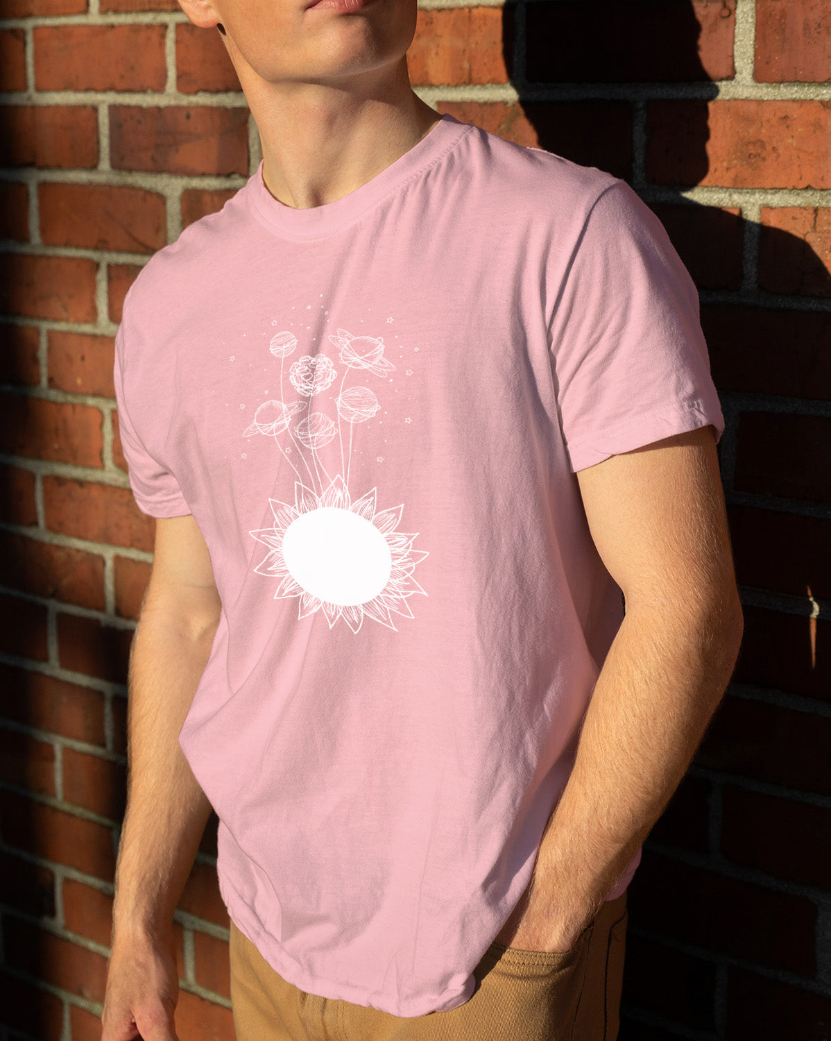 Unisex Astro Tee | Planet Flower