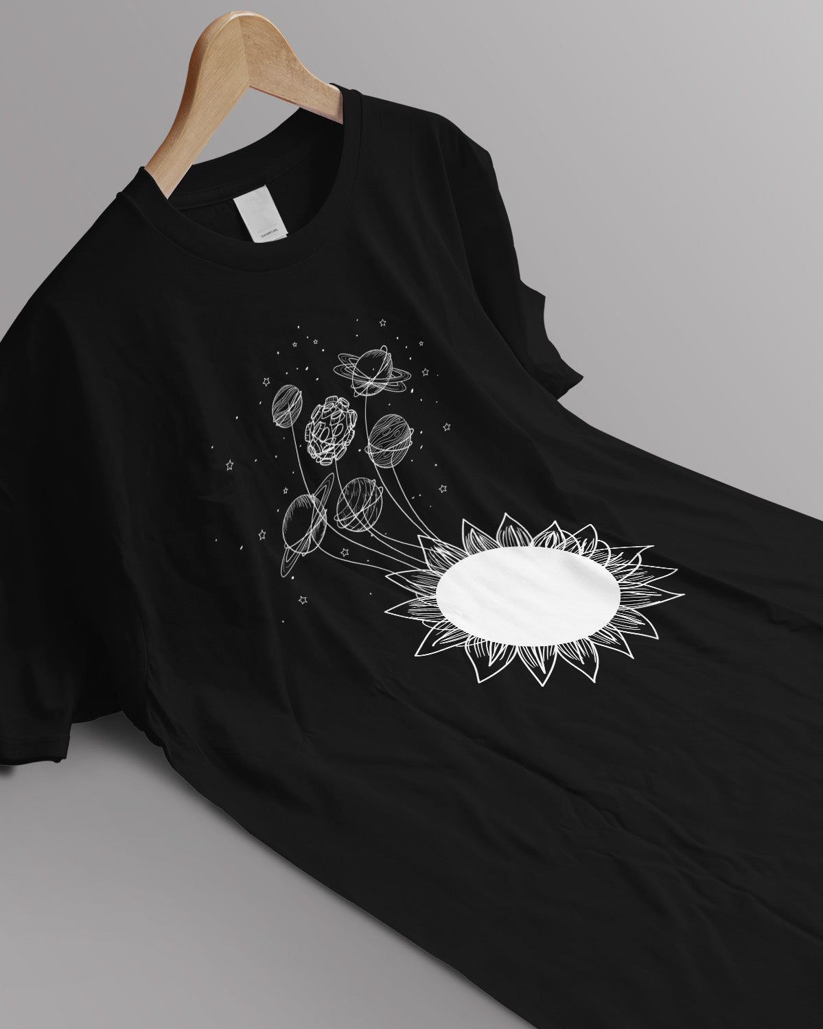 Unisex Astro Tee | Planet Flower