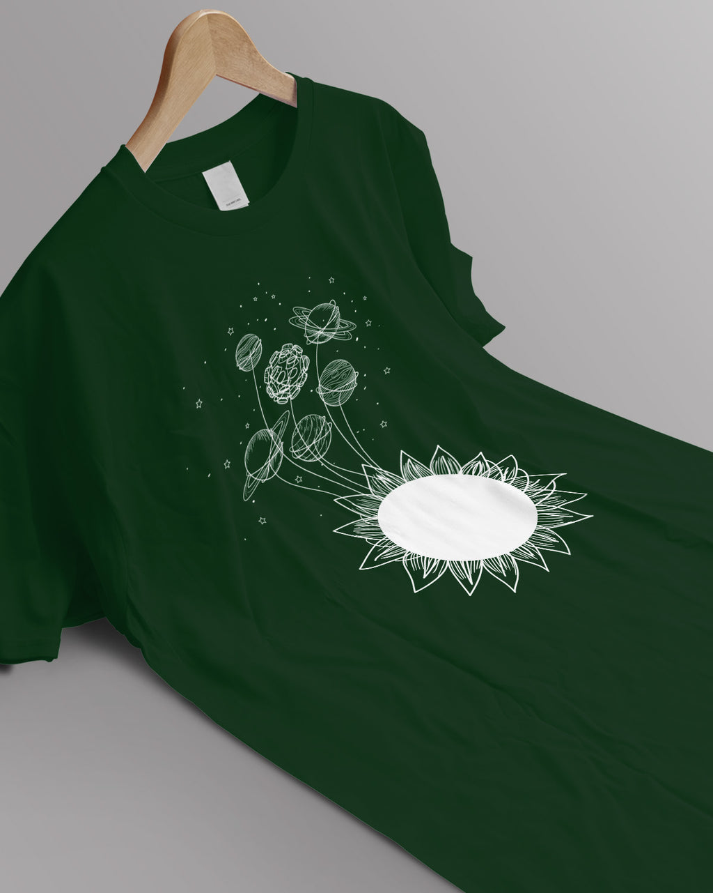 Unisex Astro Tee | Planet Flower