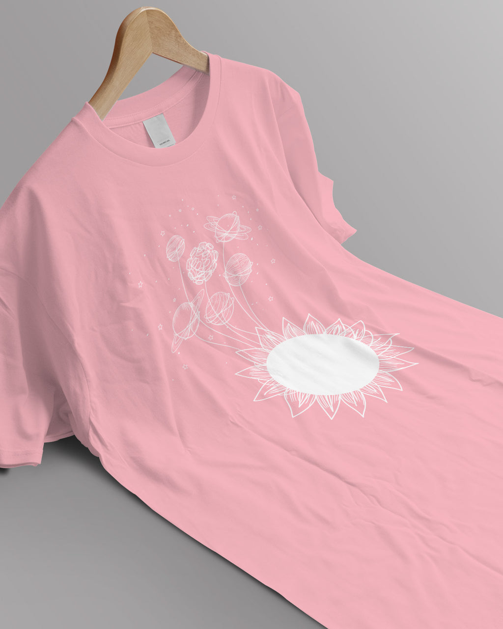 Unisex Astro Tee | Planet Flower