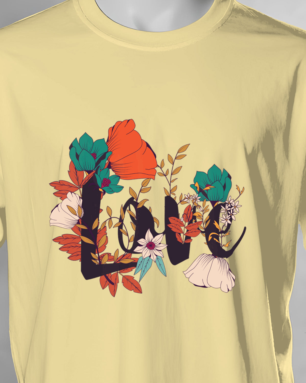 Unisex Floral Tee | Love