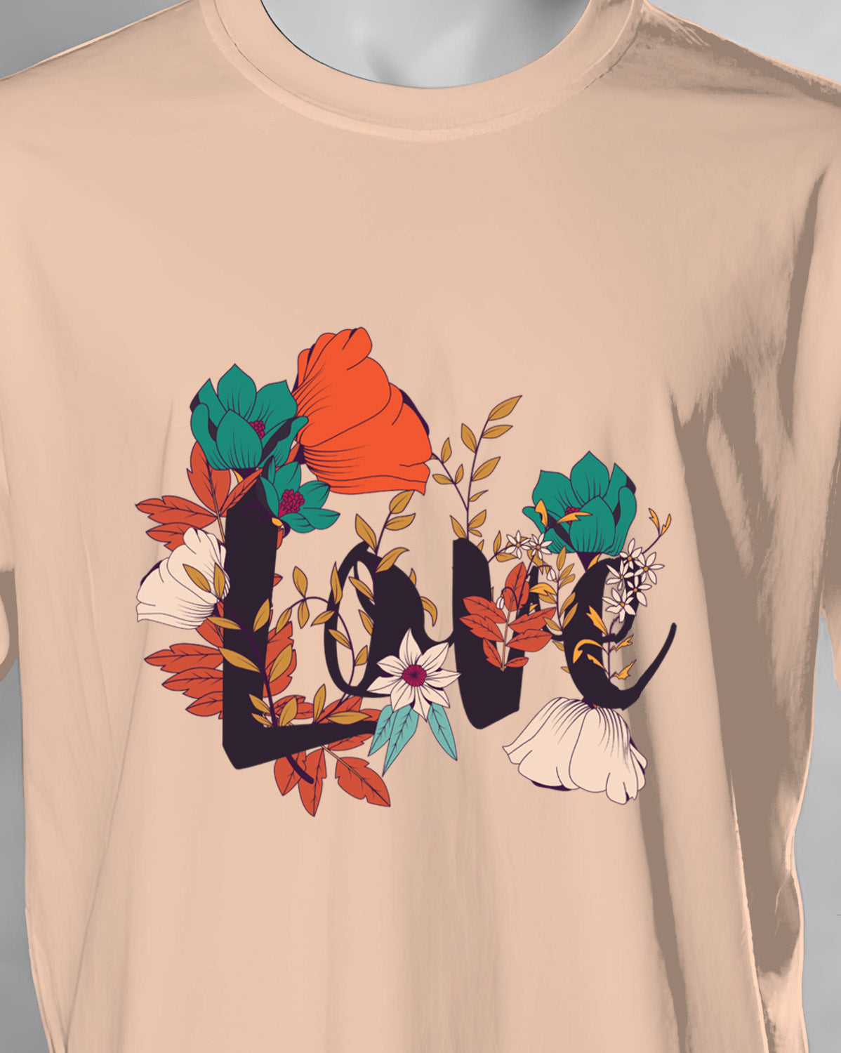 Unisex Floral Tee | Love