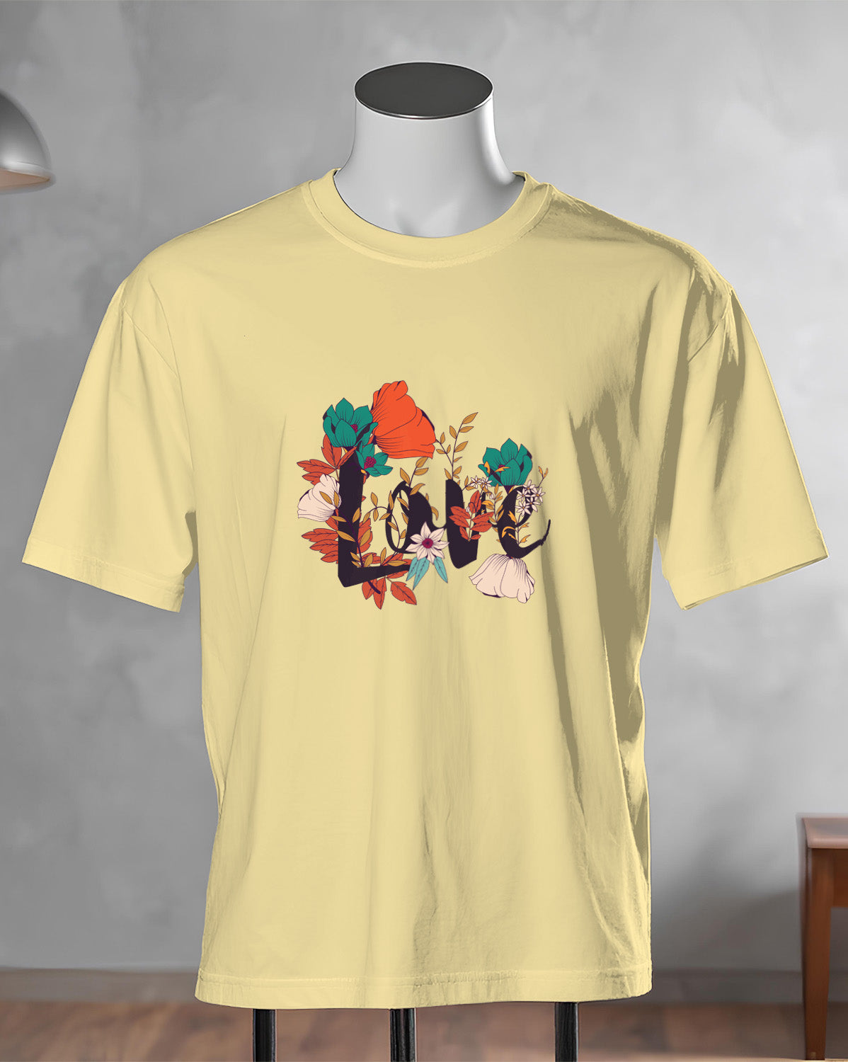 Unisex Floral Tee | Love