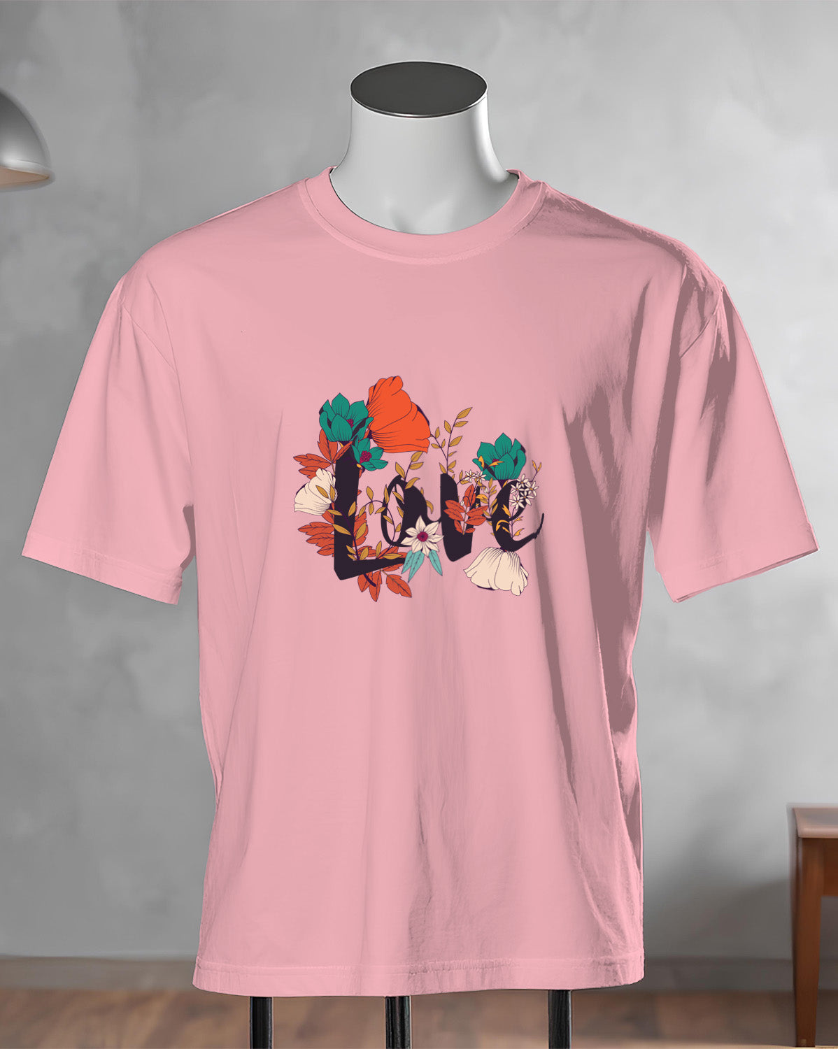 Unisex Floral Tee | Love