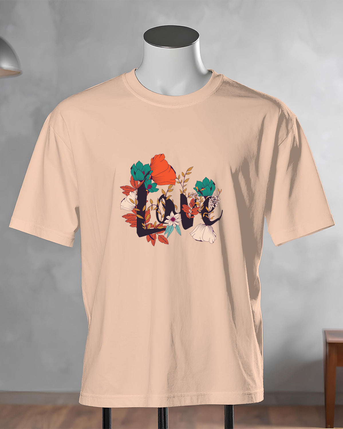 Unisex Floral Tee | Love