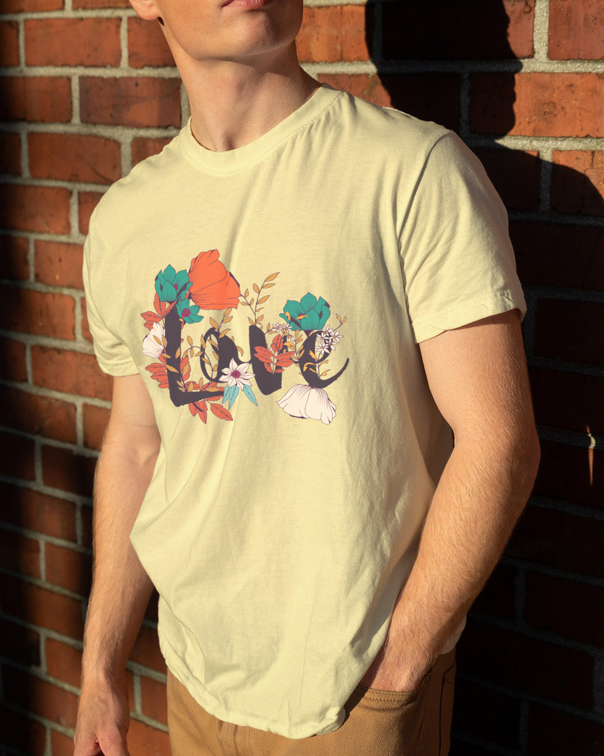 Unisex Floral Tee | Love