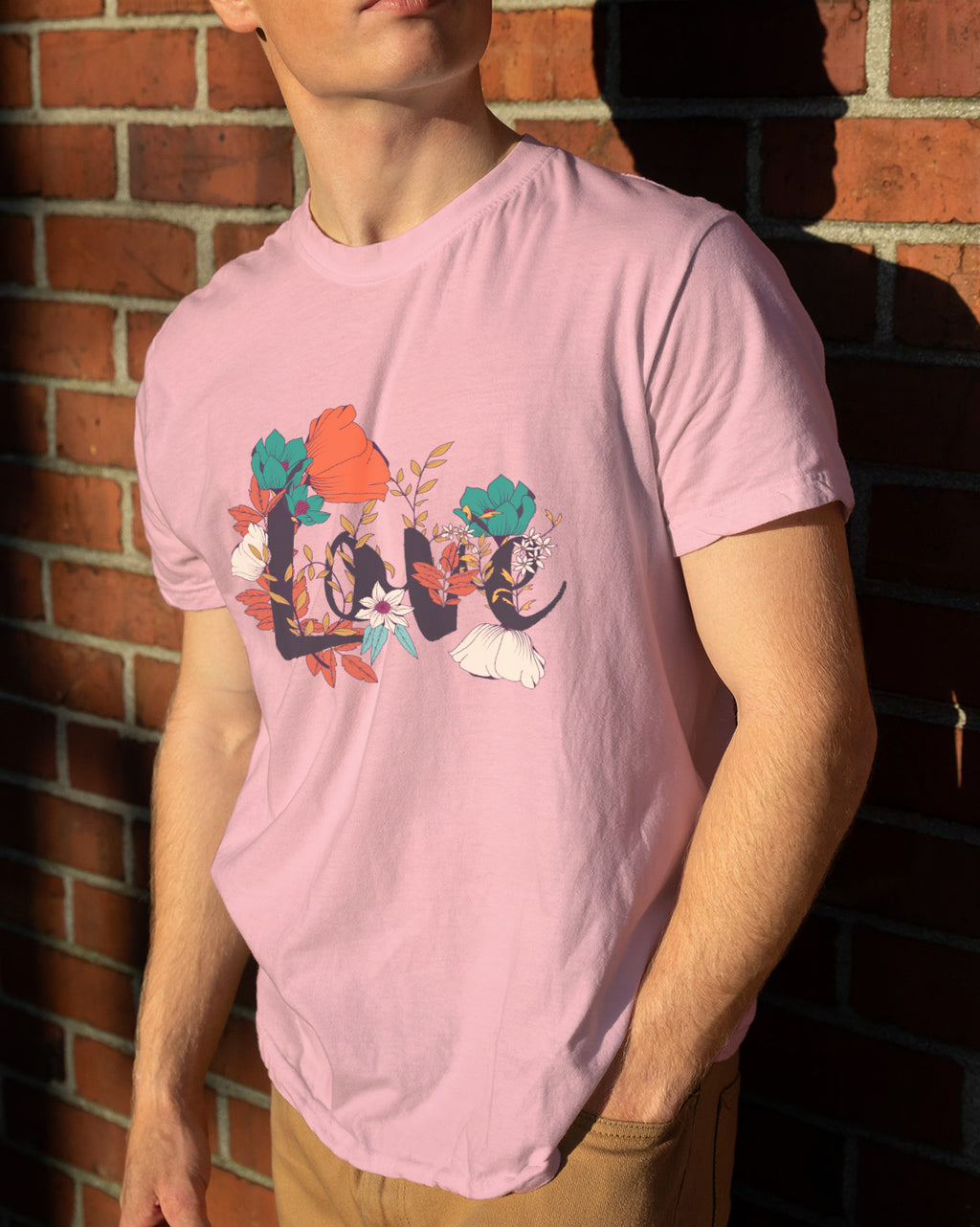 Unisex Floral Tee | Love